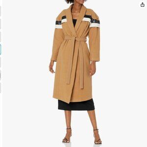 making the cut coat dress Making the Cut Season 3 Episode 4 Winning Look Yannik's Deconstructed Trench Coat Dress, Black, XXL